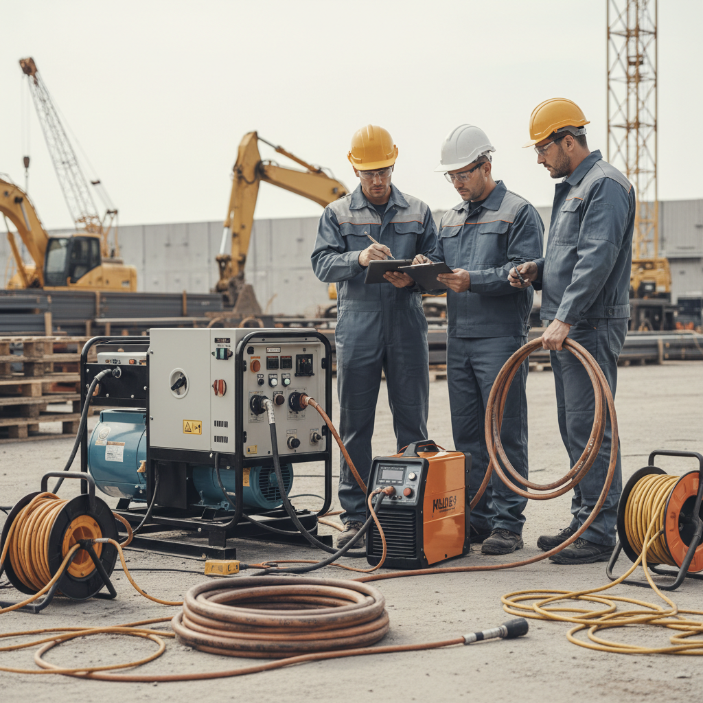 Промышленные генераторы для сварки: как рассчитать запас мощности на стройке