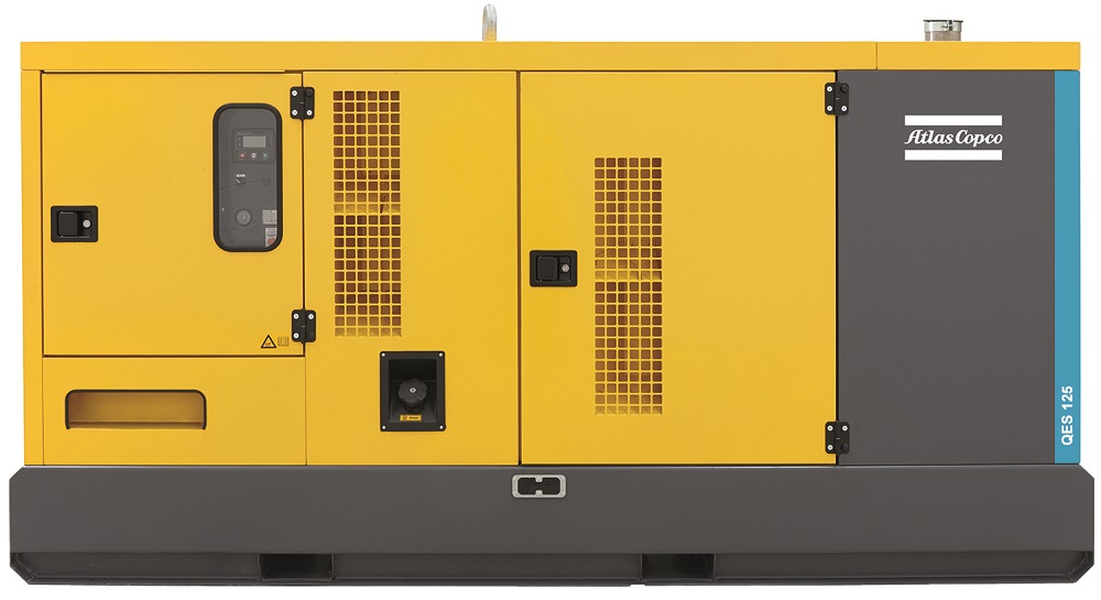 Дизельный генератор Atlas Copco QES 125 с АВР Дизельный генератор Atlas Copco QES 125 с АВР