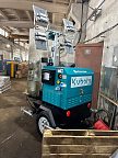 Осветительная установка TWS-i9T1600 Kubota Z482 на прицепе, вид сбоку