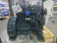 Двигатель Kubota D1105-BG с генератором QYI-164B на складе, вид сбоку
